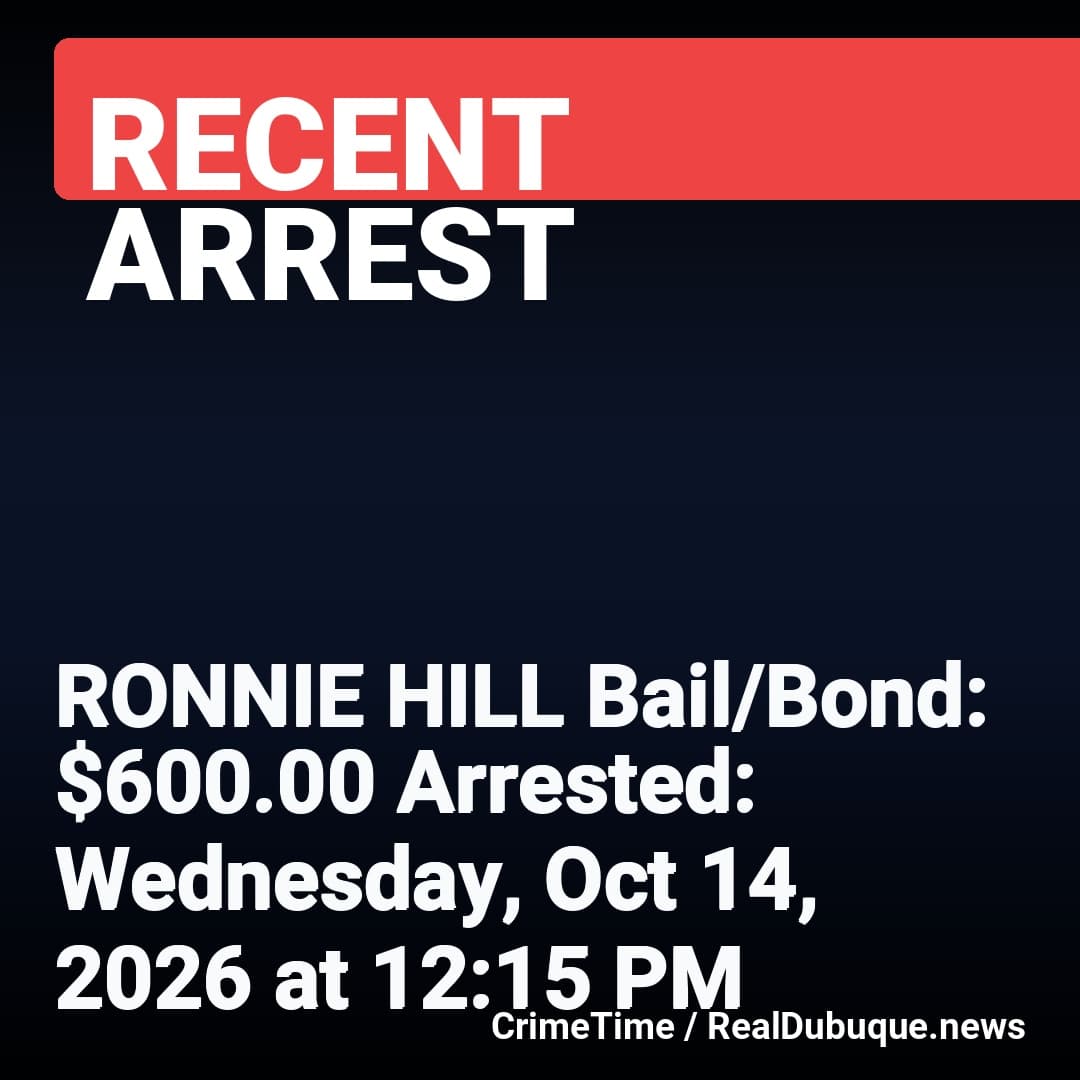 Arrest: RONNIE HILL