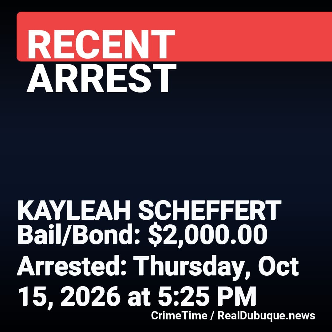 Arrest: KAYLEAH SCHEFFERT