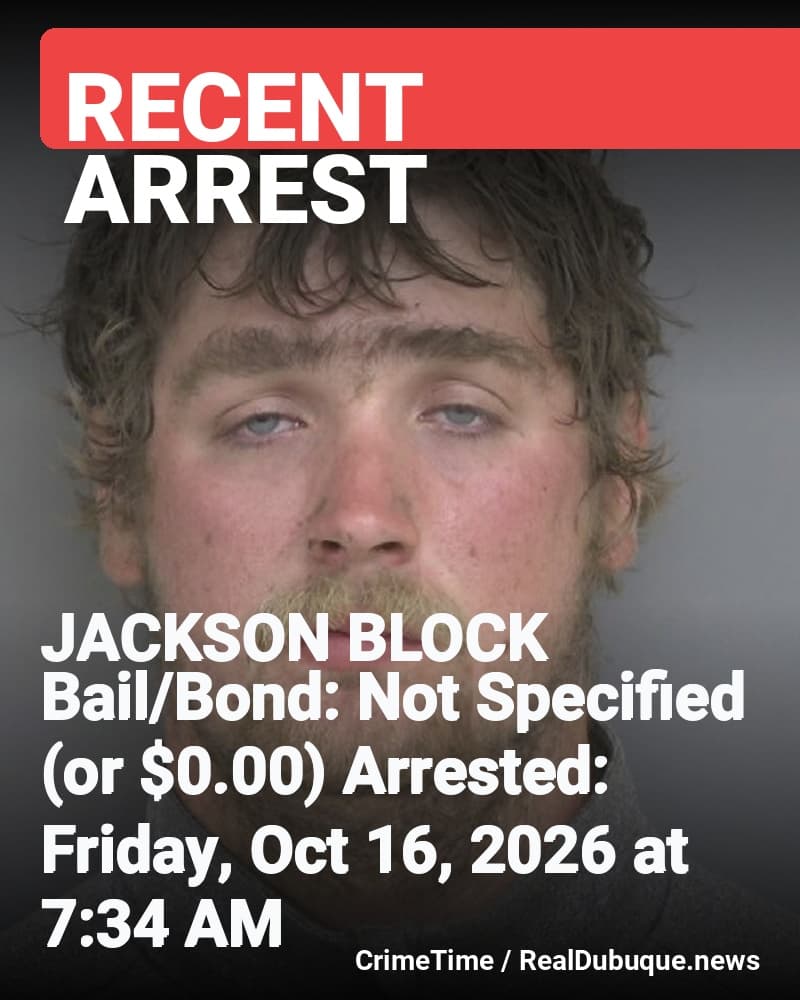 Arrest: JACKSON BLOCK