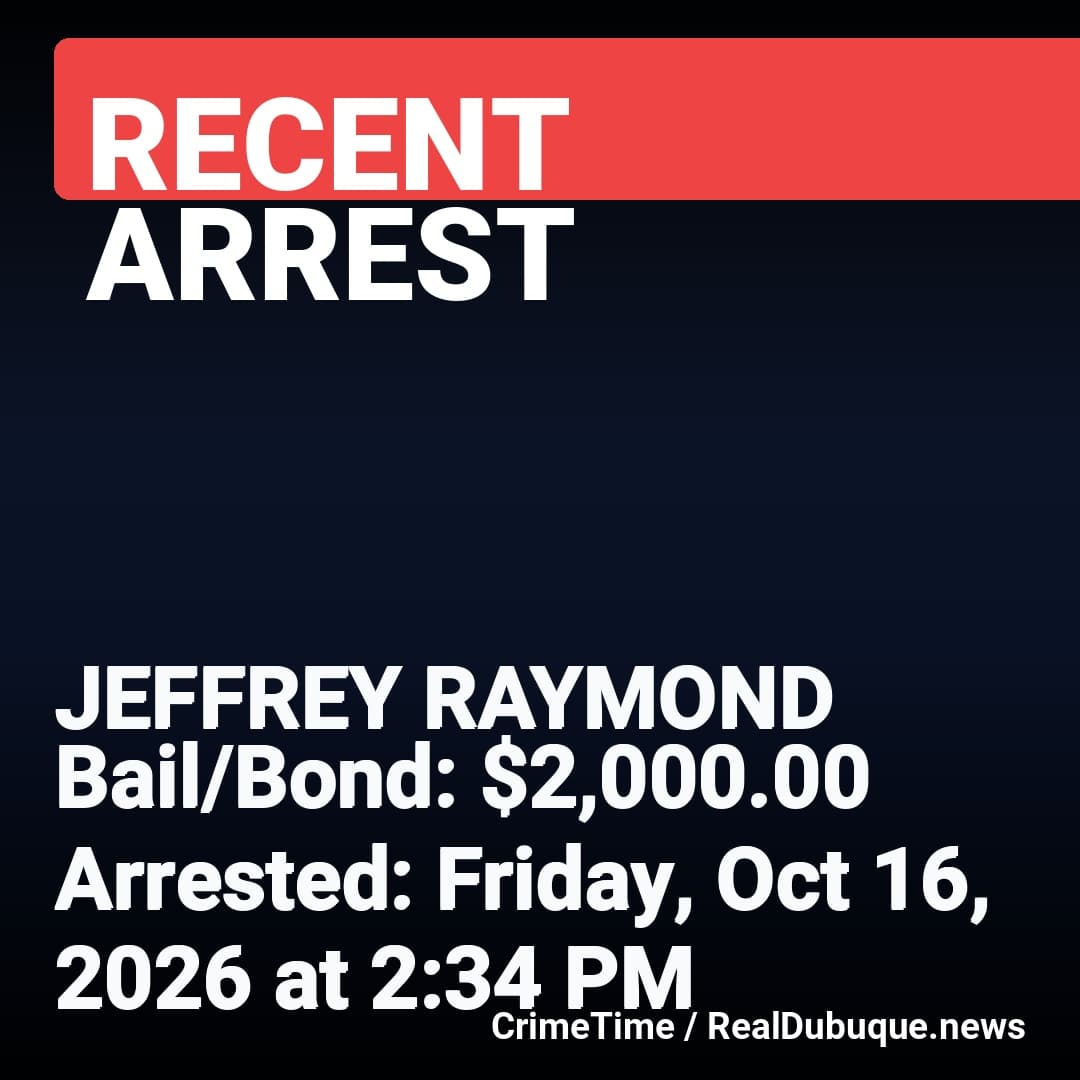 Arrest: JEFFREY RAYMOND