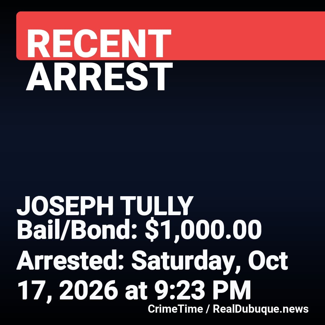 Arrest: JOSEPH TULLY