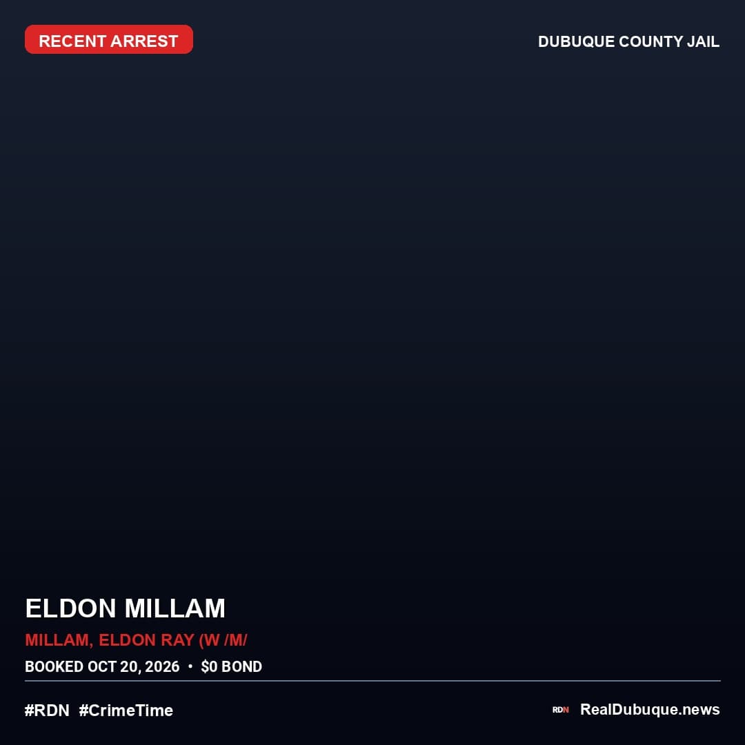Arrest: ELDON MILLAM