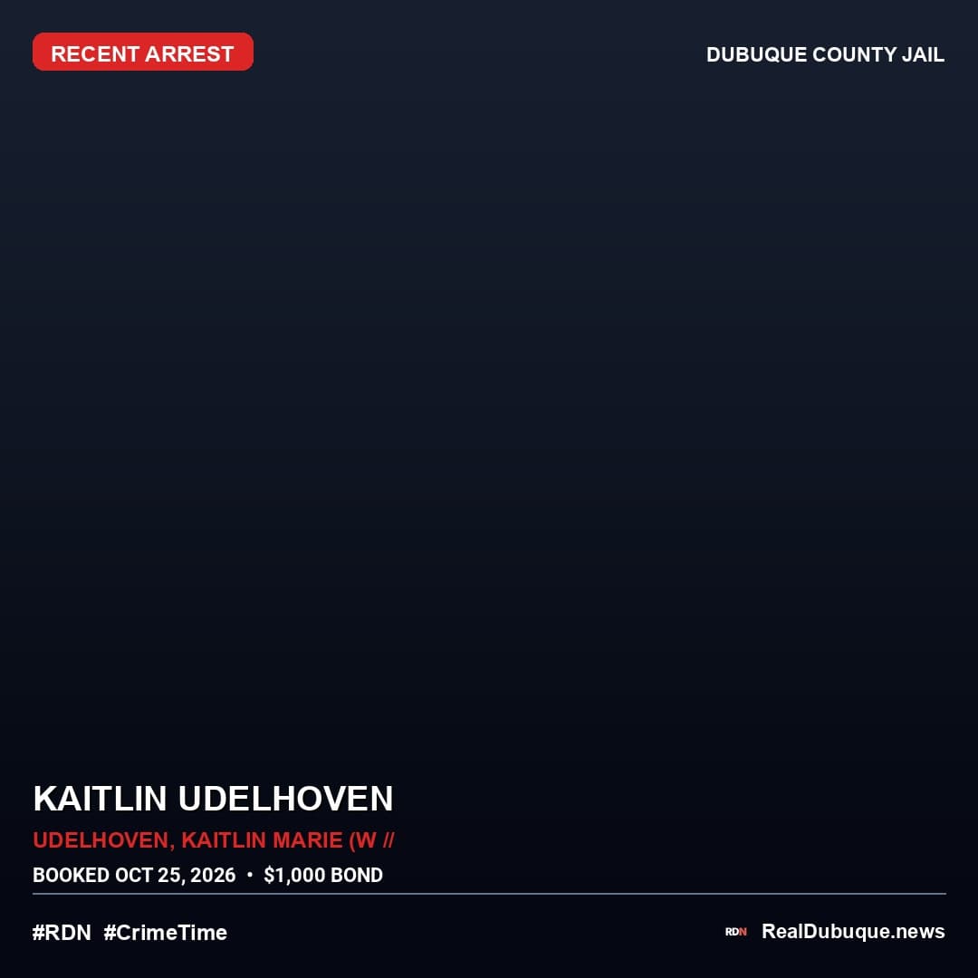 Arrest: KAITLIN UDELHOVEN