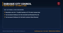 City Council Meeting Recap: October 5, 2026