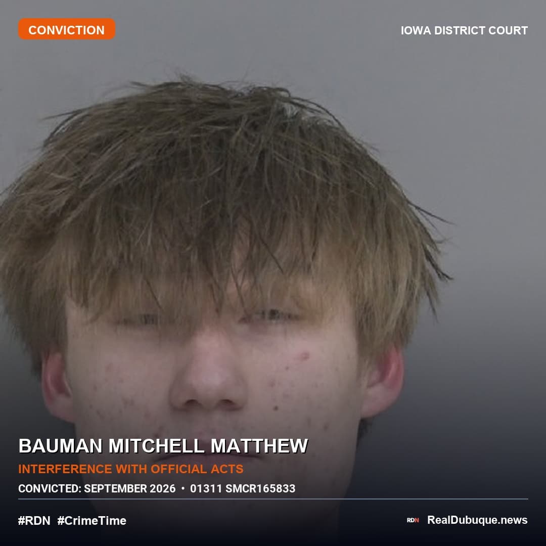 Court Conviction: BAUMAN MITCHELL MATTHEW (September 2026)