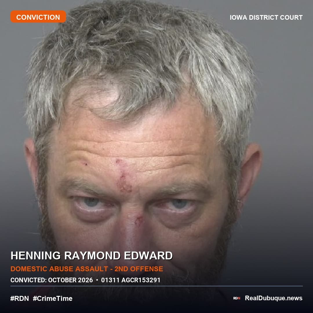 Court Conviction: HENNING RAYMOND EDWARD (October 2026)