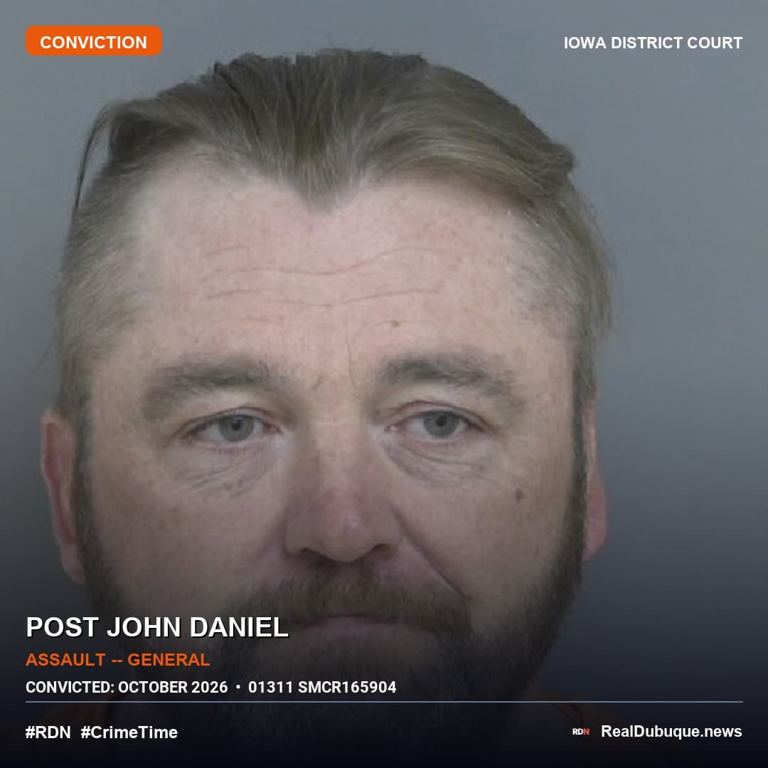 Court Conviction: POST JOHN DANIEL (October 2026)