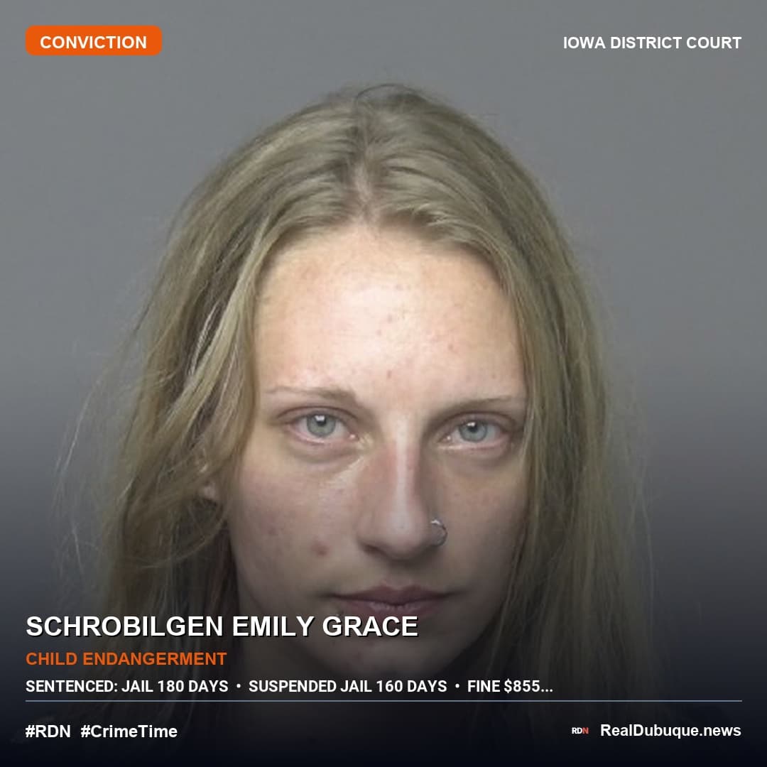 Court Conviction: SCHROBILGEN EMILY GRACE (October 2026)