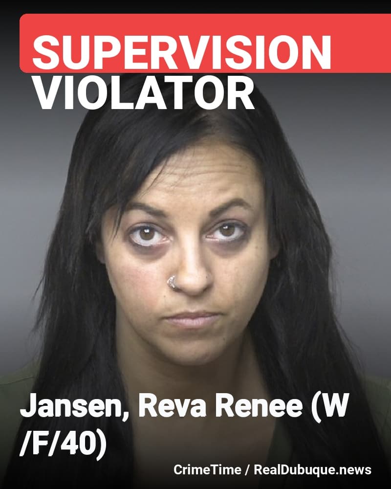 DOC Violator Arrested: Jansen, Reva Renee (W /F/40)