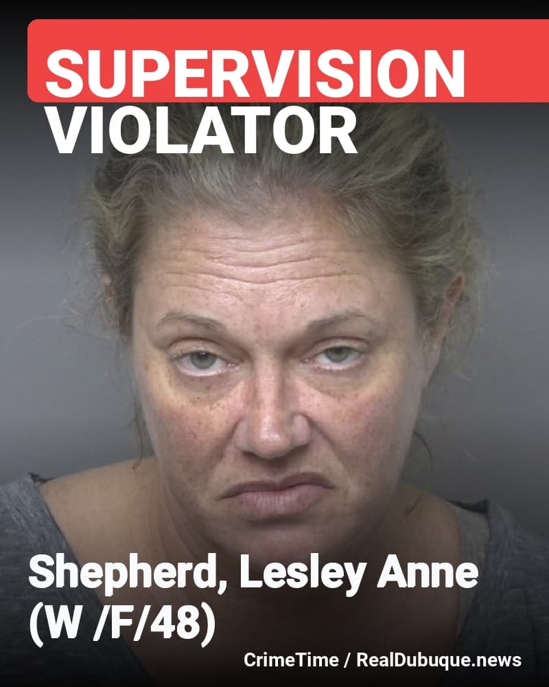 DOC Violator Arrested: Shepherd, Lesley Anne (W /F/48)