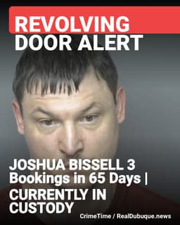 Revolving Door: JOSHUA BISSELL (3 Bookings)