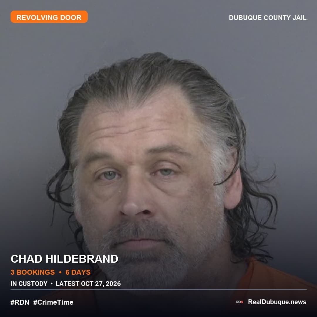 Revolving Door: CHAD HILDEBRAND (3 Bookings)