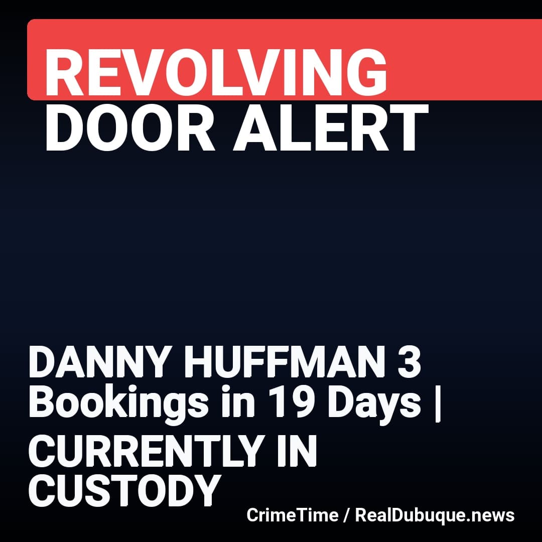 Revolving Door: DANNY HUFFMAN (3 Bookings)