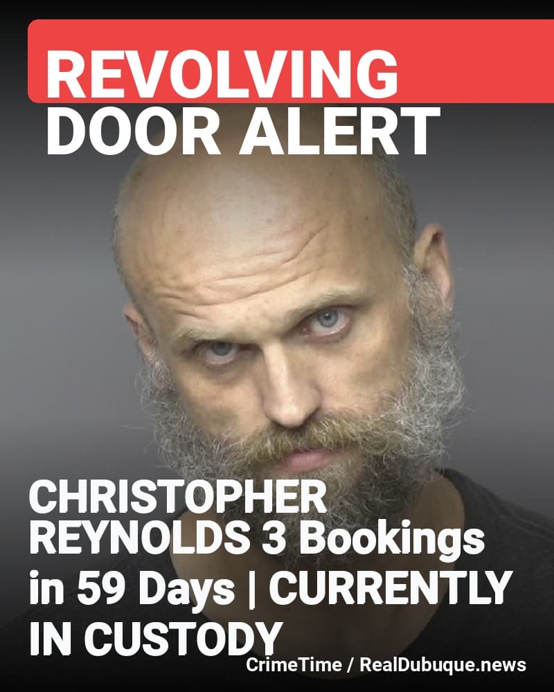 Revolving Door: CHRISTOPHER REYNOLDS (3 Bookings)