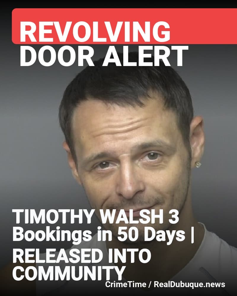 Revolving Door: TIMOTHY WALSH (3 Bookings)