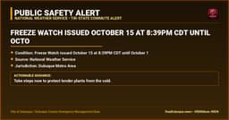 Freeze Watch issued October 15 at 8:39PM CDT until October 17 at 9:00AM CDT by NWS Quad Cities IA IL