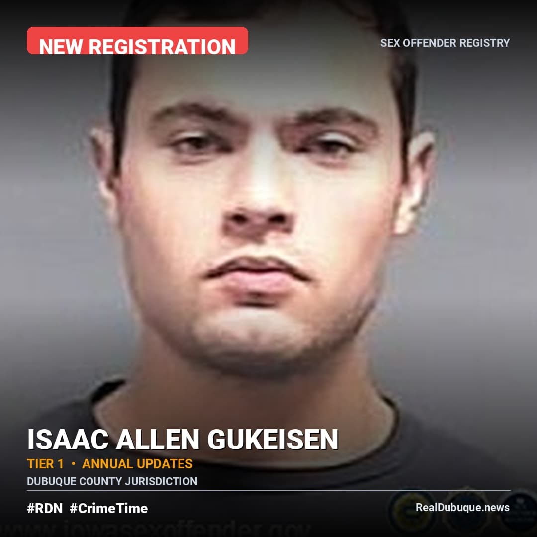 Sex Offender Registry: ISAAC GUKEISEN (New Registration)