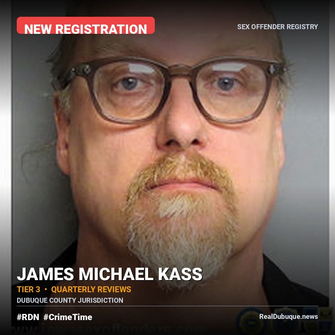 Sex Offender Registry: JAMES KASS (New Registration)