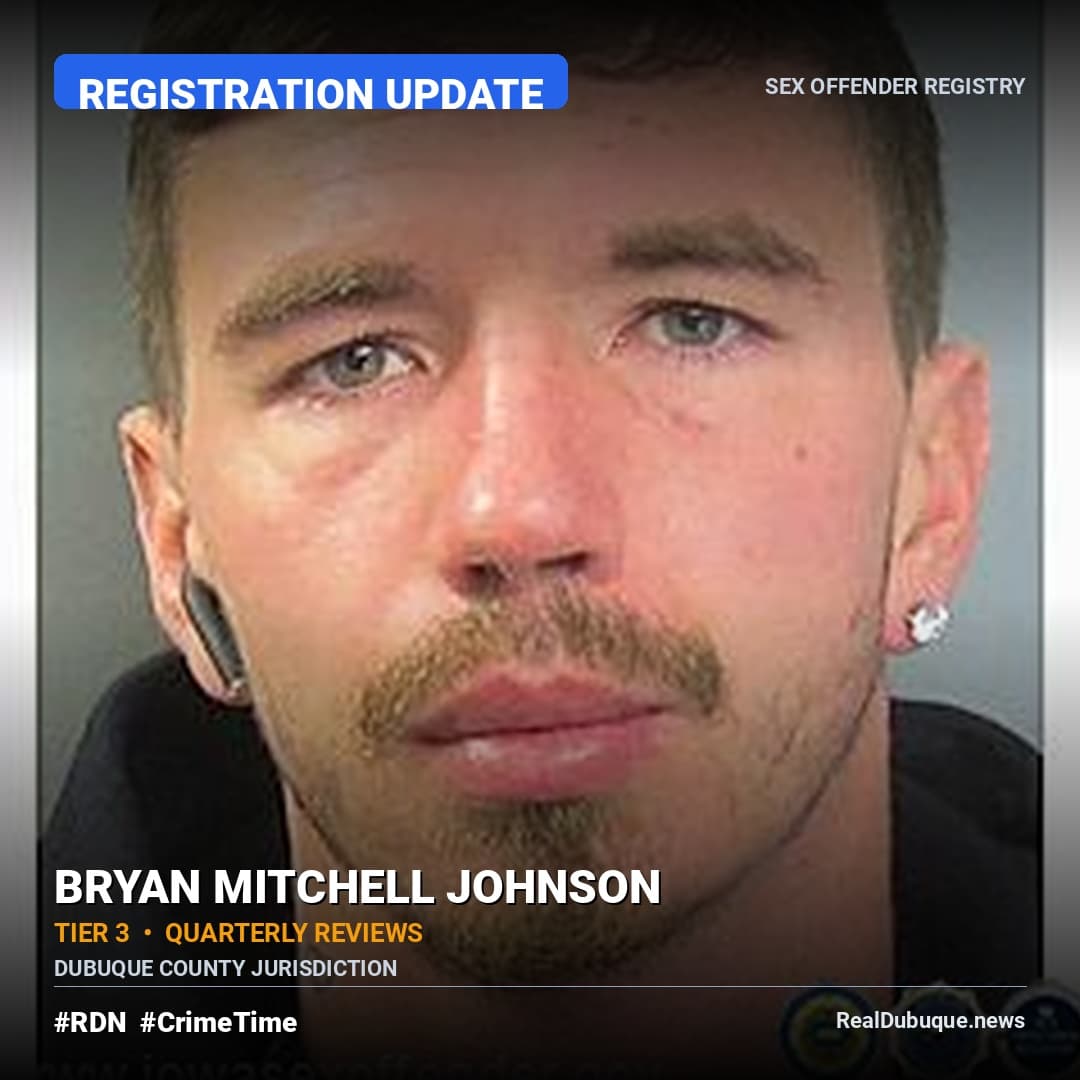 Sex Offender Registry: BRYAN JOHNSON (Registration Update)