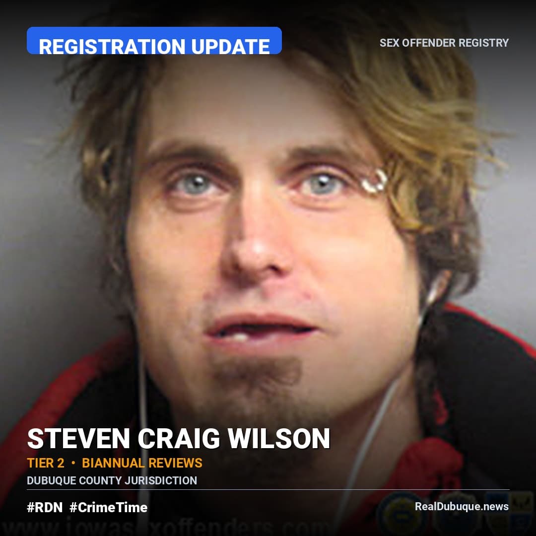 Sex Offender Registry: STEVEN WILSON (Registration Update)