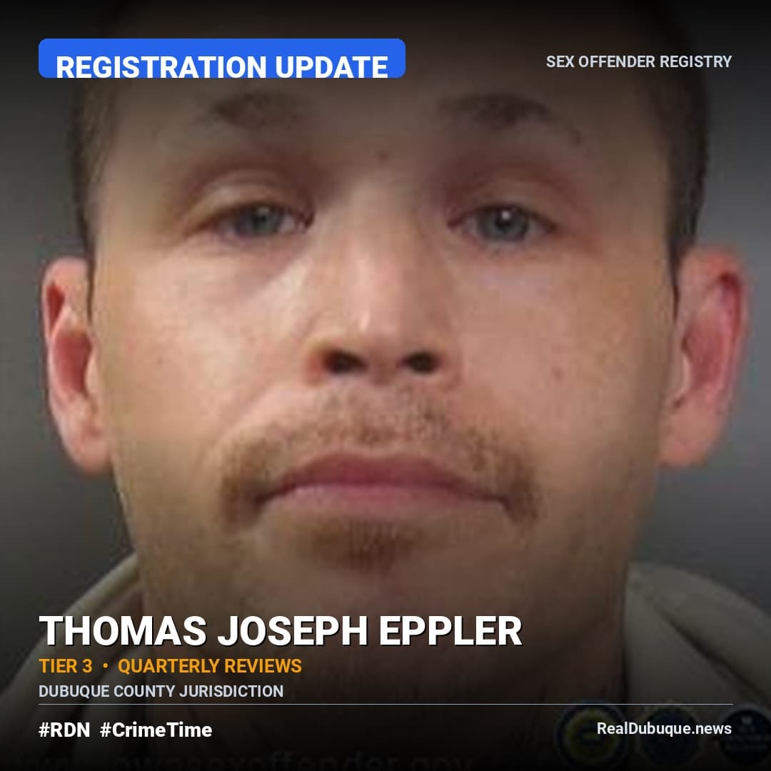 Sex Offender Registry: THOMAS EPPLER (Registration Update)