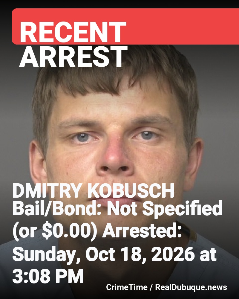Arrest: DMITRY KOBUSCH
