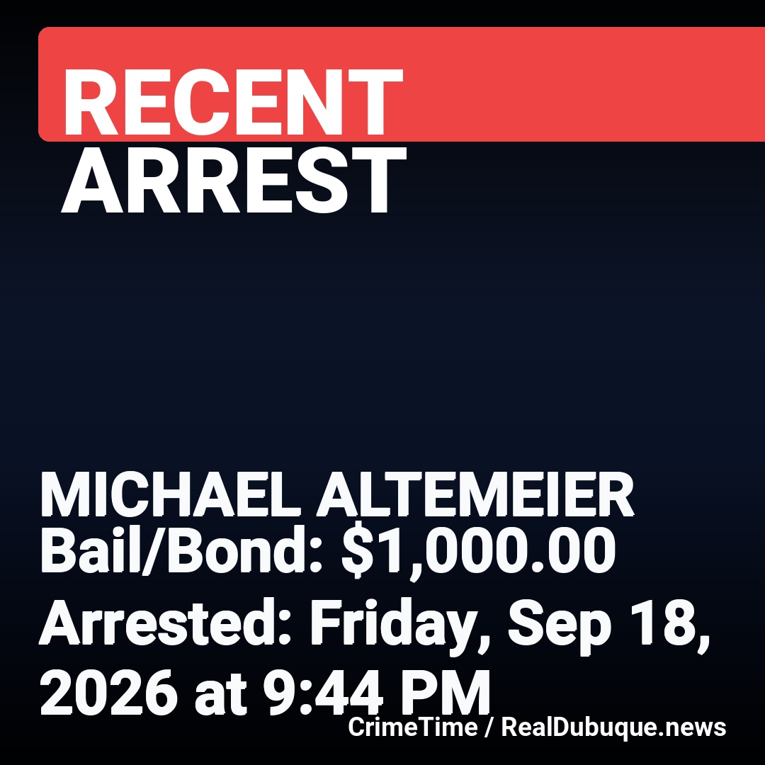 Arrest: MICHAEL ALTEMEIER
