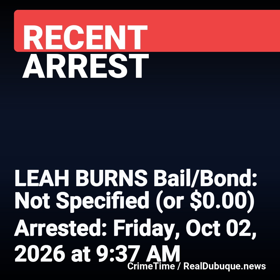 Arrest: LEAH BURNS