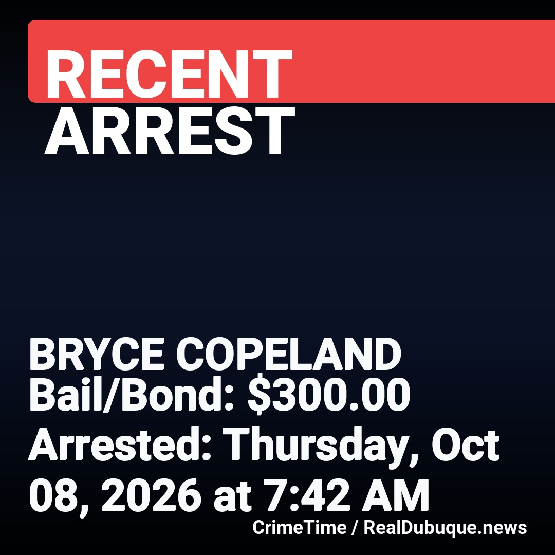 Arrest: BRYCE COPELAND