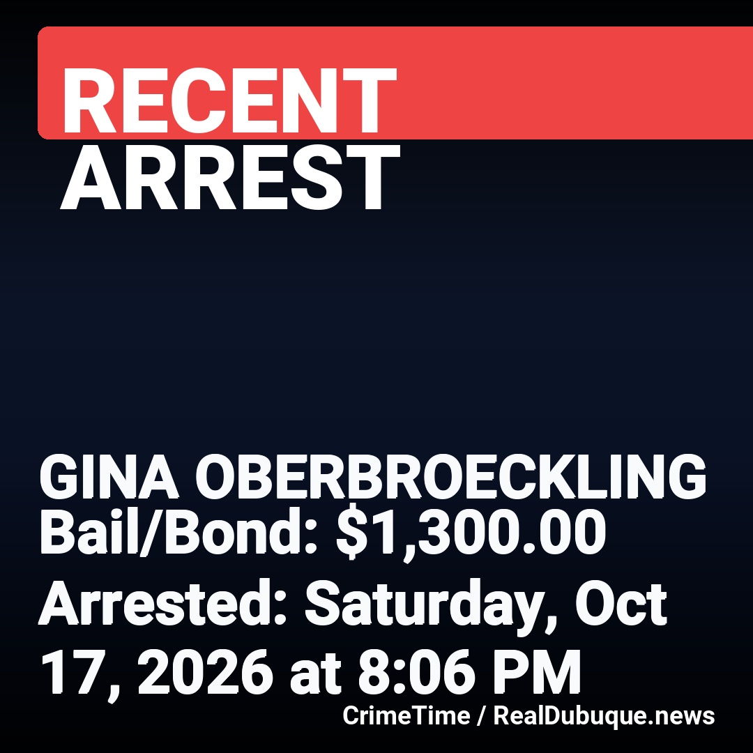 Arrest: GINA OBERBROECKLING