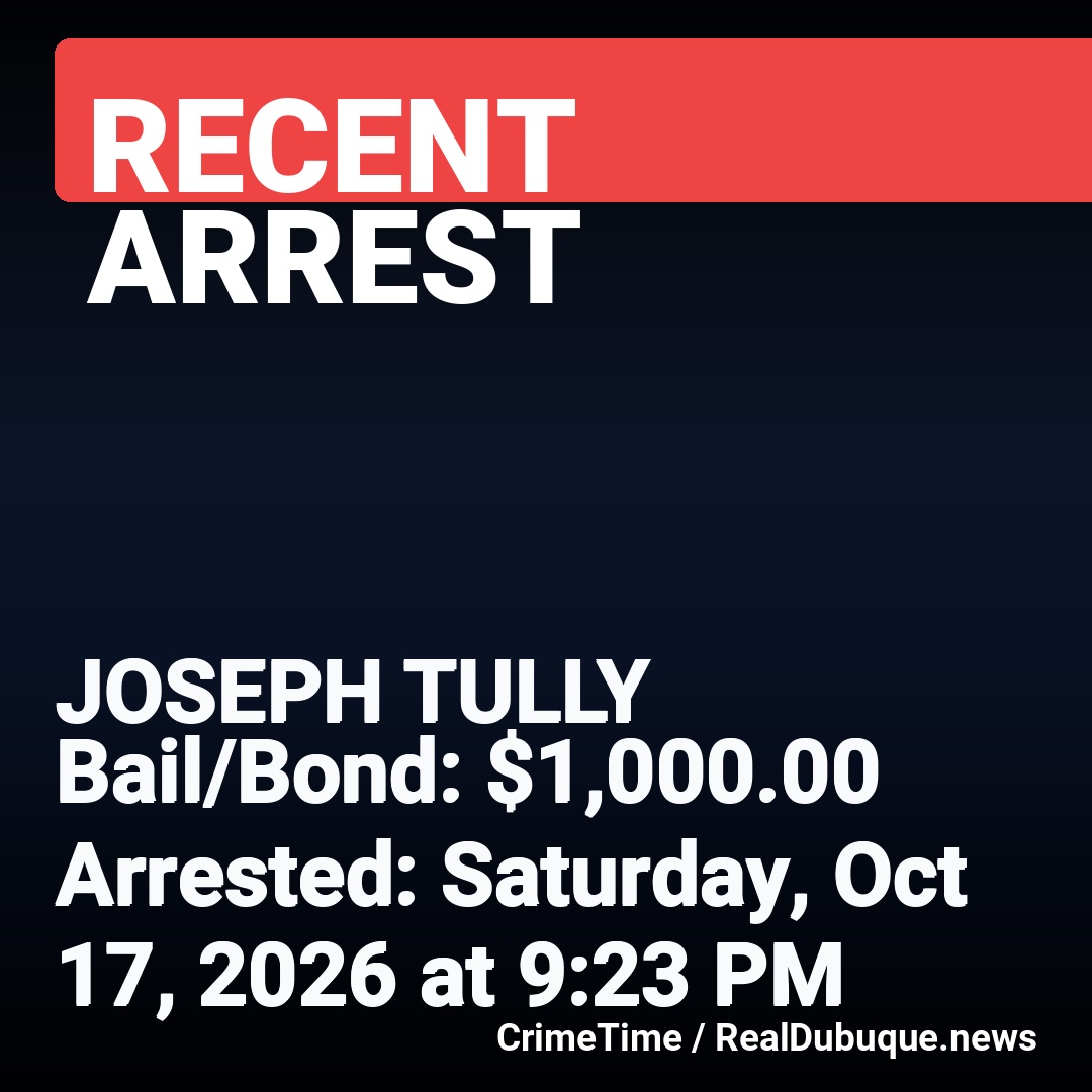 Arrest: JOSEPH TULLY
