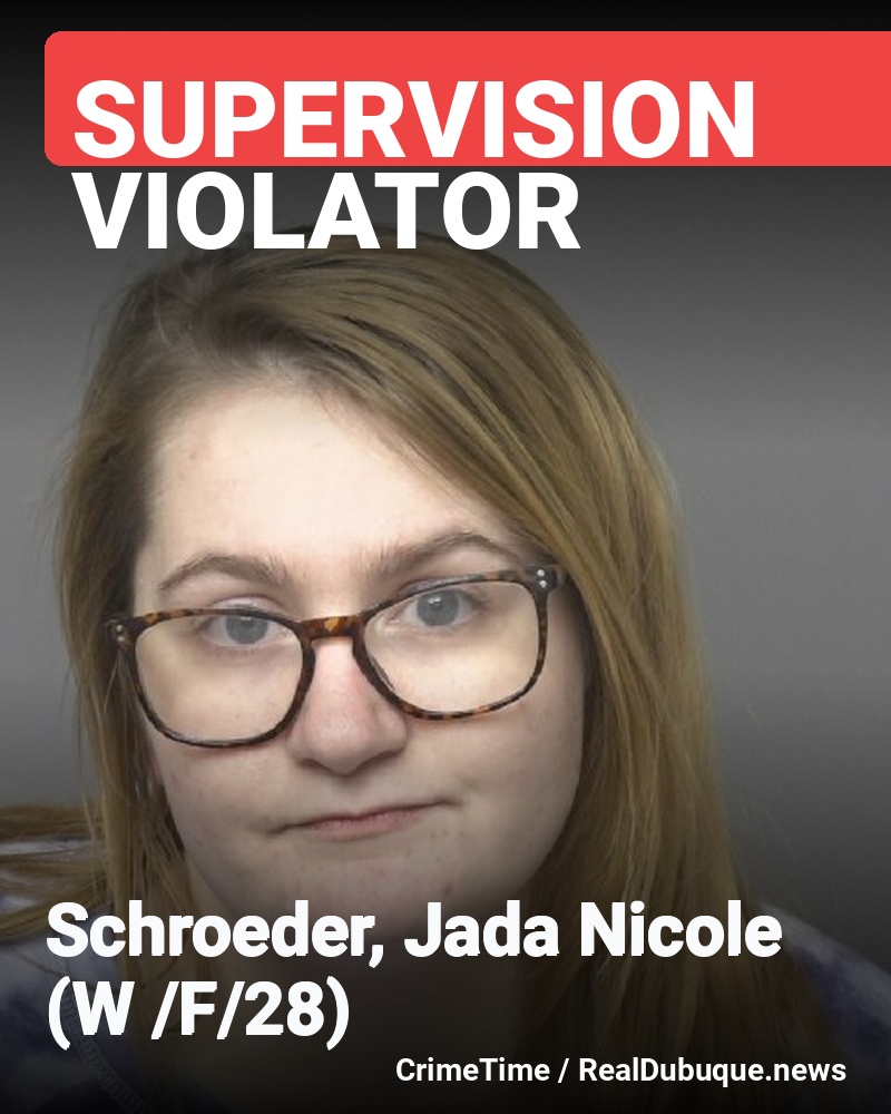 DOC Violator Arrested: Schroeder, Jada Nicole (W /F/28)