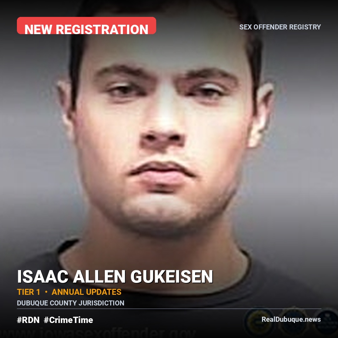 Sex Offender Registry: ISAAC GUKEISEN (New Registration)